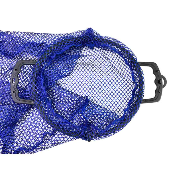 Сетка для сбора морепродуктов (синий; 57х40 см / D 27 см)